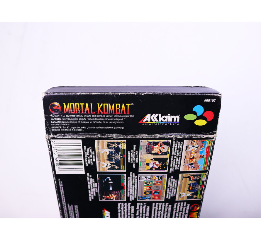 SNES - Mortal Kombat - Boxed