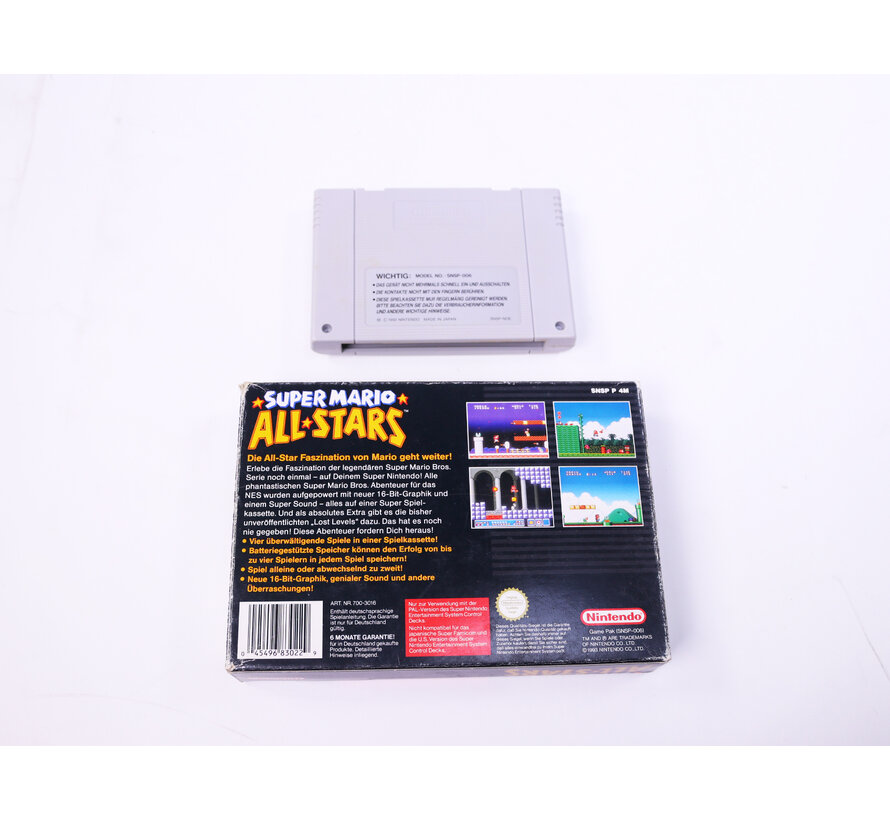 SNES - Super Mario All-Stars - Boxed