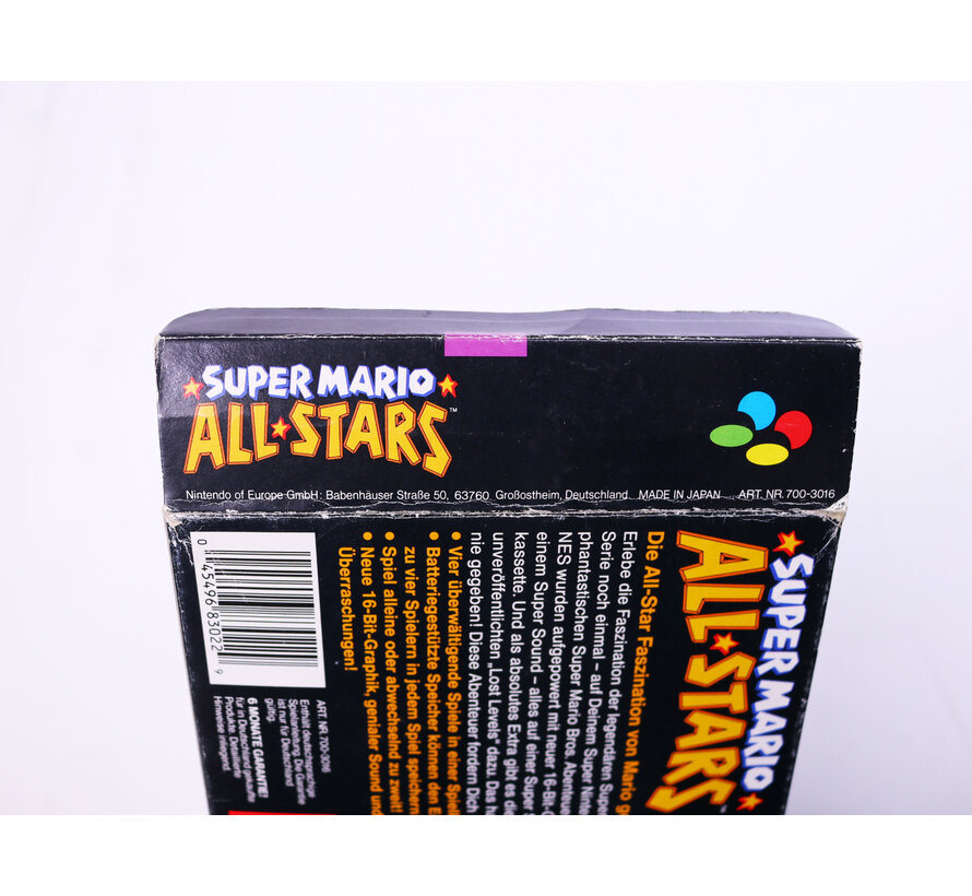 SNES - Super Mario All-Stars - Boxed