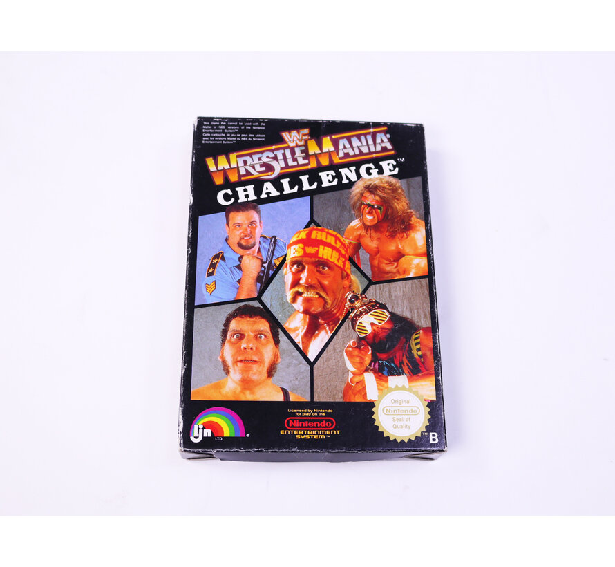 NES - WWF Wrestlemania Challenge - Boxed CIB