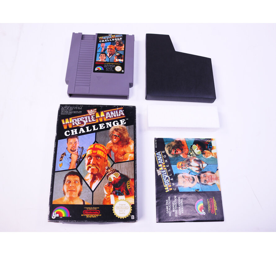 NES - WWF Wrestlemania Challenge - Boxed CIB
