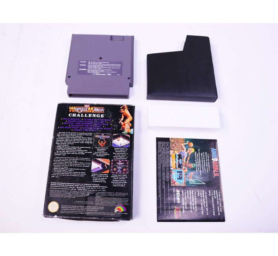NES - WWF Wrestlemania Challenge - Boxed CIB