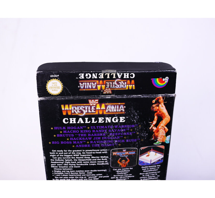 NES - WWF Wrestlemania Challenge - Boxed CIB