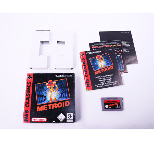 Nintendo Game Boy Advance - Metroid NES Classics - Boxed CIB