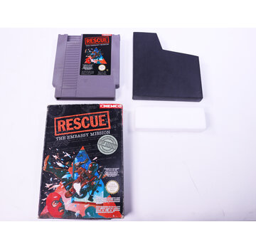 Infogrames NES - Rescue The Embassy Mission - Game + Box