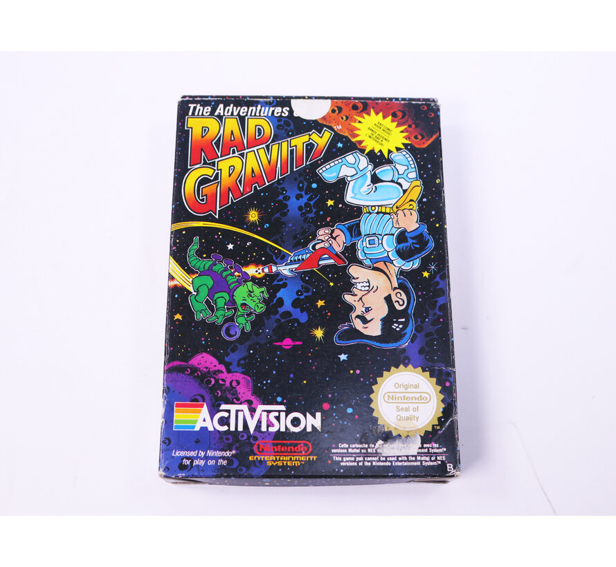 NES - Adventures of Rad Gravity - Boxed CIB