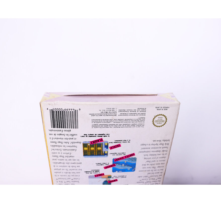 NES - the Bugs Bunny Blowout - Boxed CIB