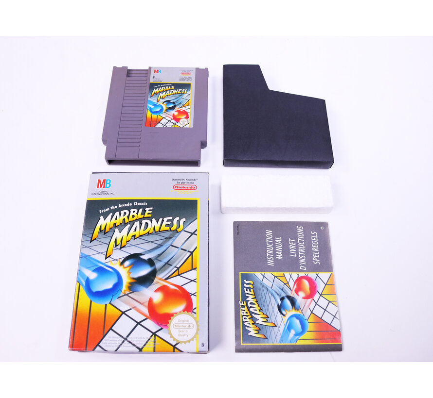 NES - Marble Madness - Boxed CIB