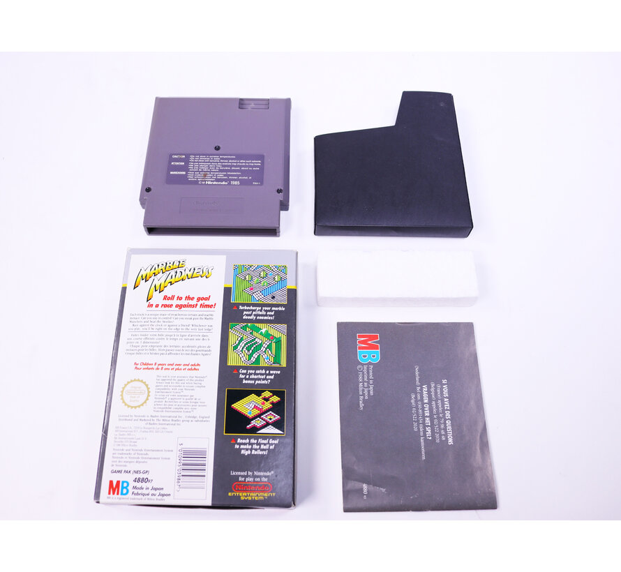 NES - Marble Madness - Boxed CIB