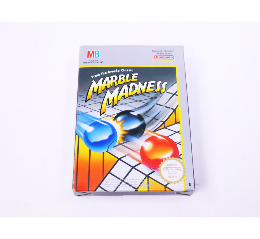 NES - Marble Madness - Boxed CIB