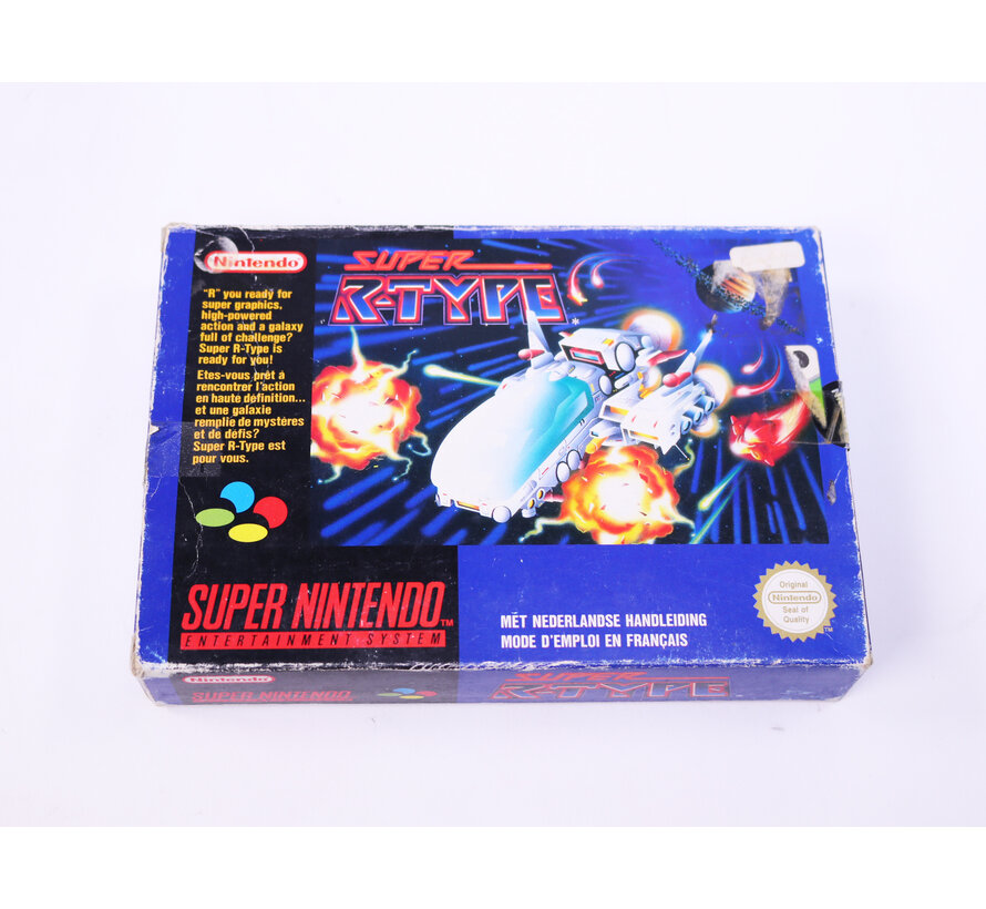 SNES - Super R-Type - Boxed CIB