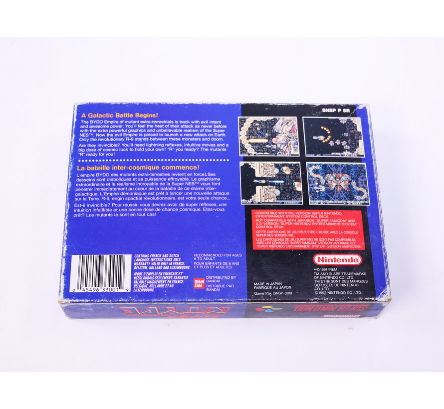SNES - Super R-Type - Boxed CIB