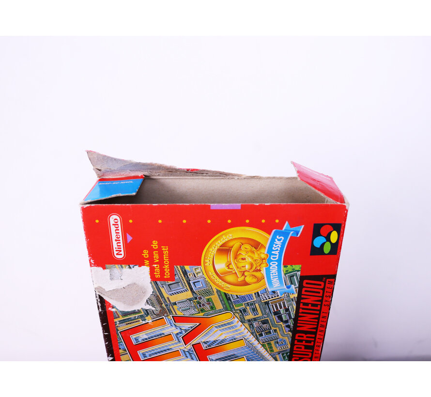 SNES - SimCity - Boxed CIB