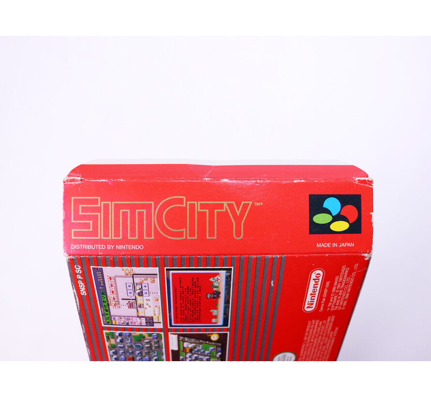 SNES - SimCity - Boxed CIB