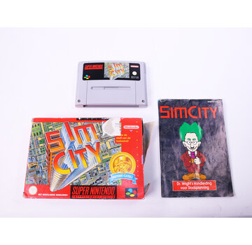 Nintendo SNES - SimCity - Boxed CIB