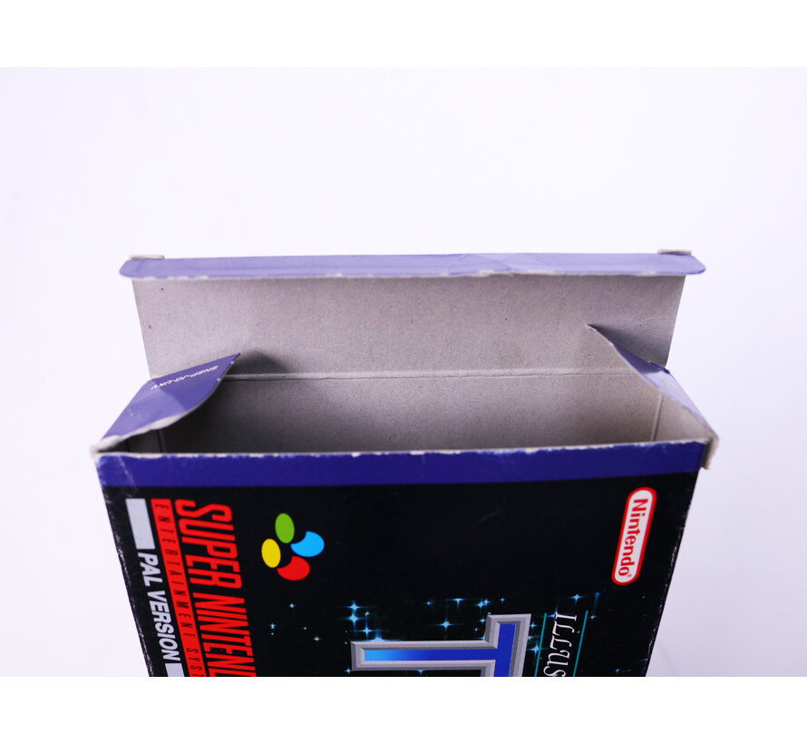 SNES - Illusion Of Time - Boxed CIB