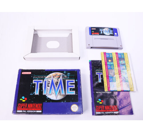Quintet SNES - Illusion Of Time - Boxed CIB