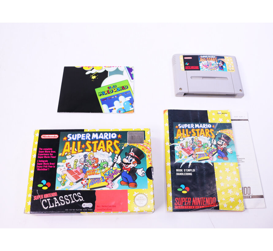 SNES - Super Mario All-Stars - Boxed CIB