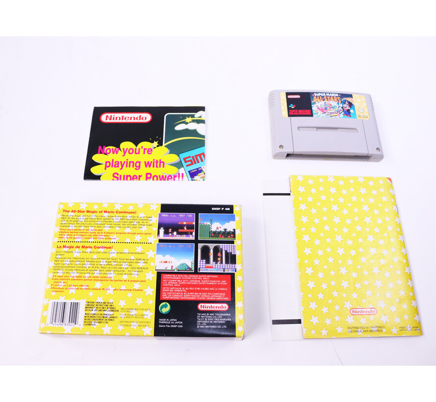 SNES - Super Mario All-Stars - Boxed CIB