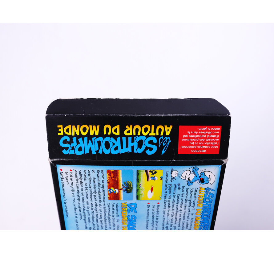 SNES - The Smurfs/ Les Schtroumpfs: Autour du Monde - Boxed CIB
