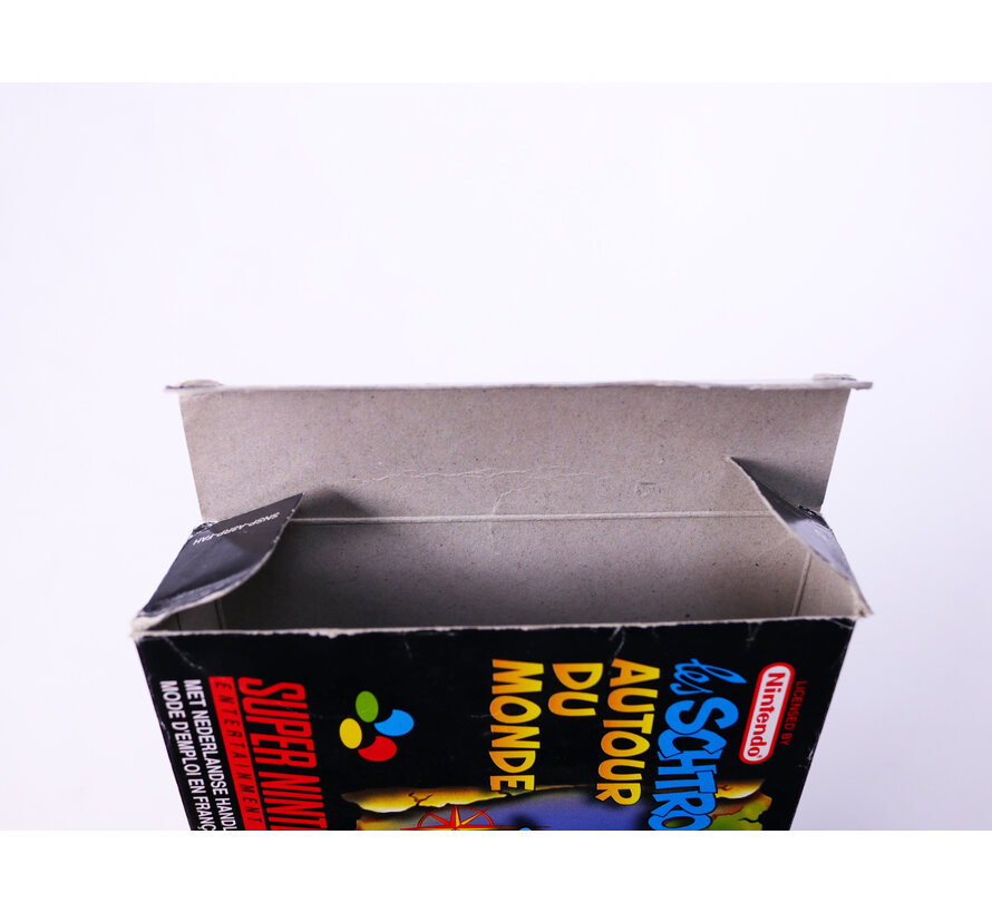 SNES - The Smurfs/ Les Schtroumpfs: Autour du Monde - Boxed CIB