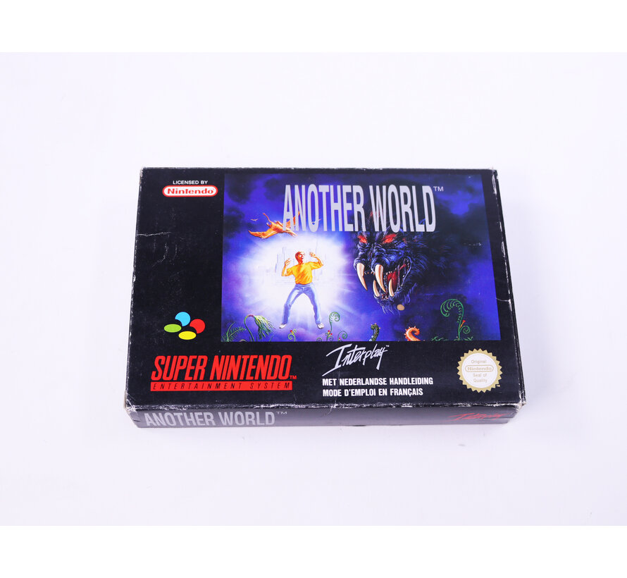 SNES - Another World - Boxed CIB
