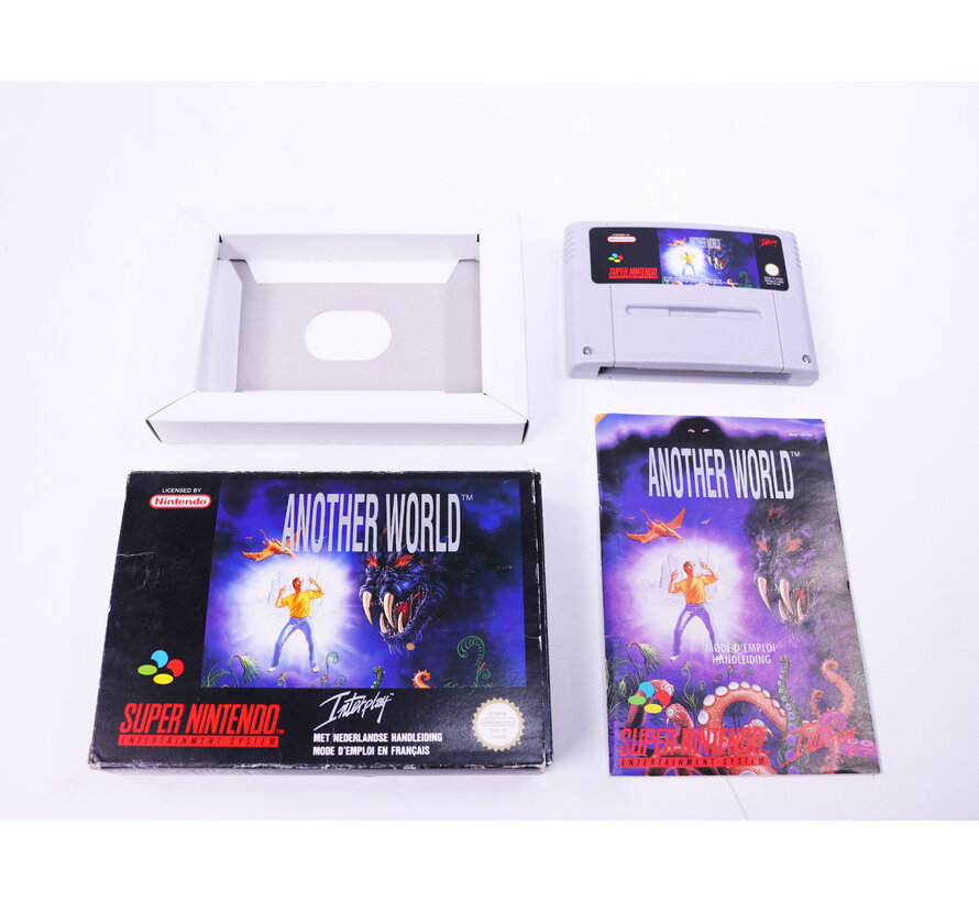 SNES - Another World - Boxed CIB