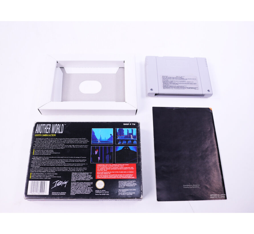 SNES - Another World - Boxed CIB