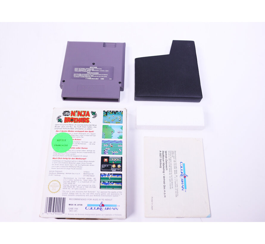 NES - Little Ninja Brothers - Boxed CIB