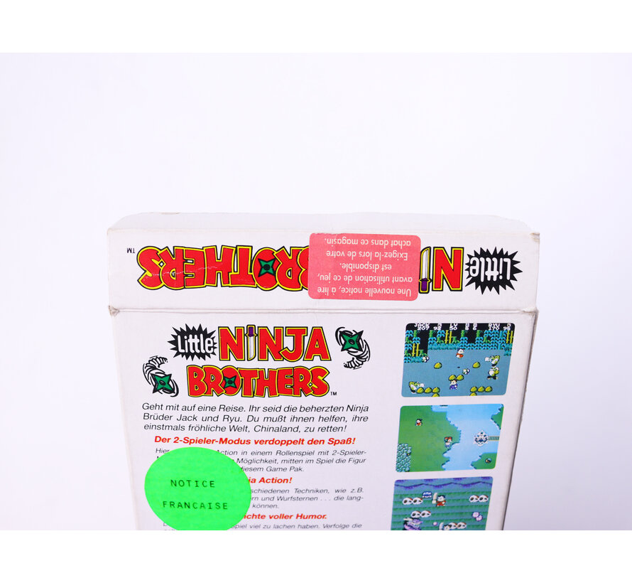 NES - Little Ninja Brothers - Boxed CIB