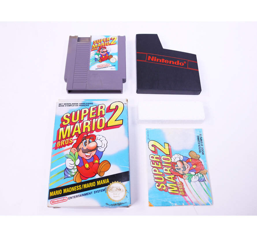 NES - Super Mario Bros 2 - Boxed CIB