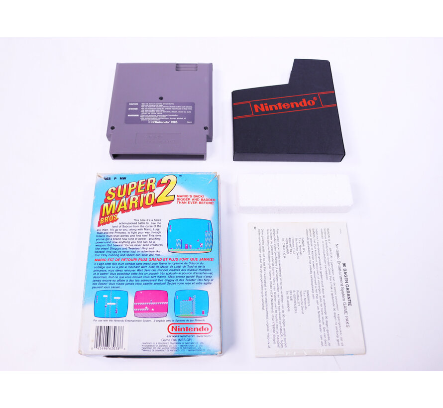 NES - Super Mario Bros 2 - Boxed CIB