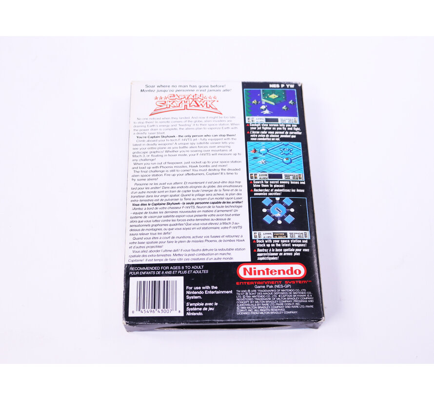 NES - Captain Skyhawk - Boxed CIB