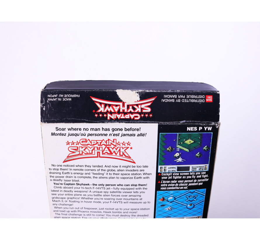 NES - Captain Skyhawk - Boxed CIB