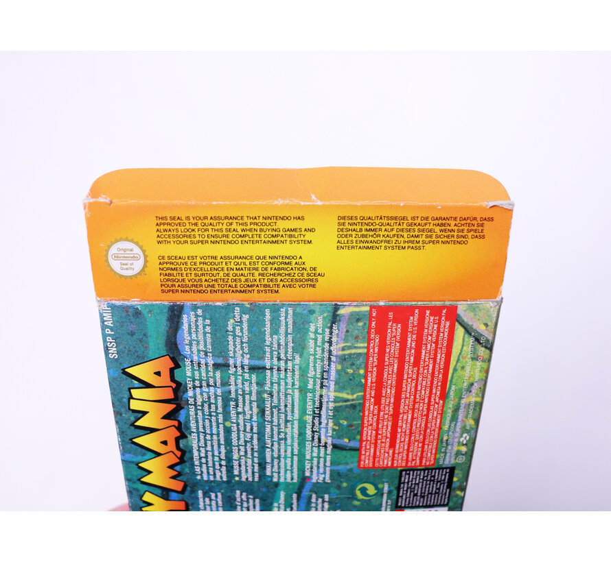 SNES - Mickey Mania - Boxed CIB
