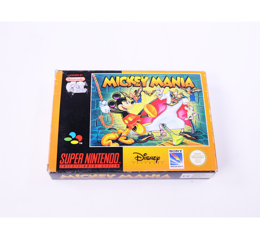SNES - Mickey Mania - Boxed CIB