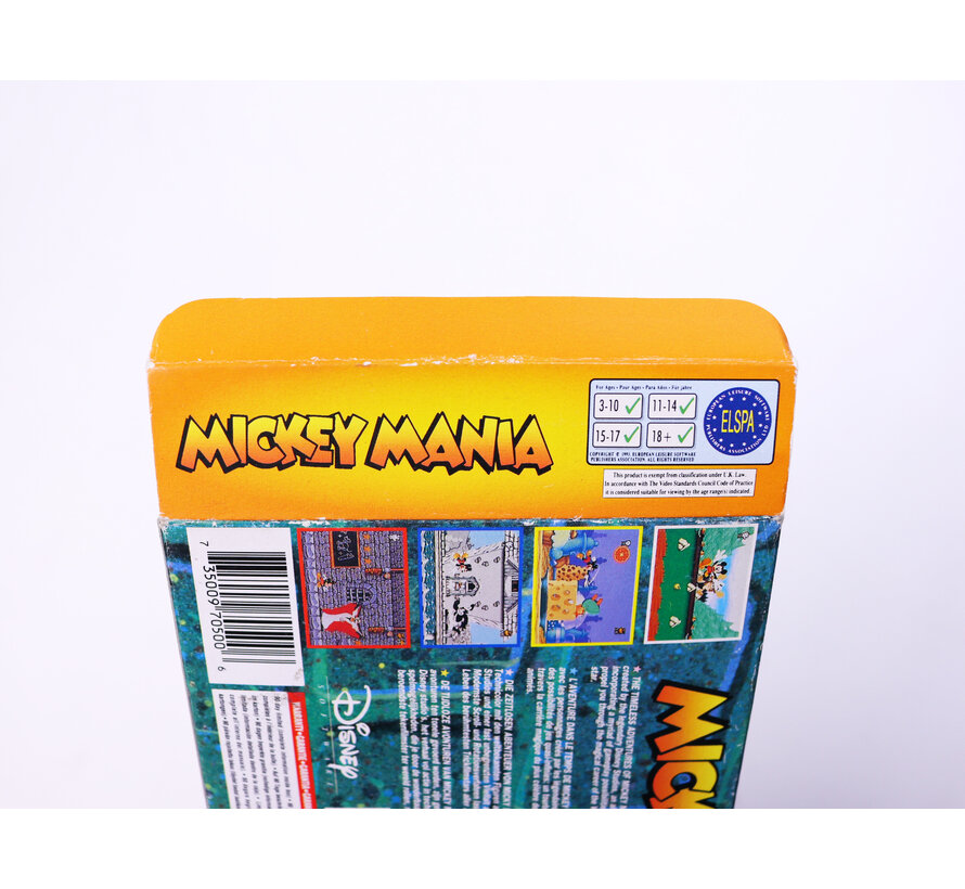 SNES - Mickey Mania - Boxed CIB