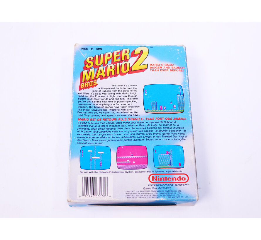 NES - Super Mario Bros 2 - Boxed