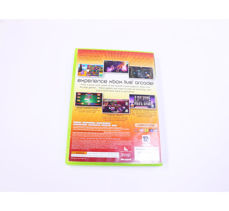 Xbox 360 - Xbox Live Arcade Unplugged Volume 1 [Promotion]