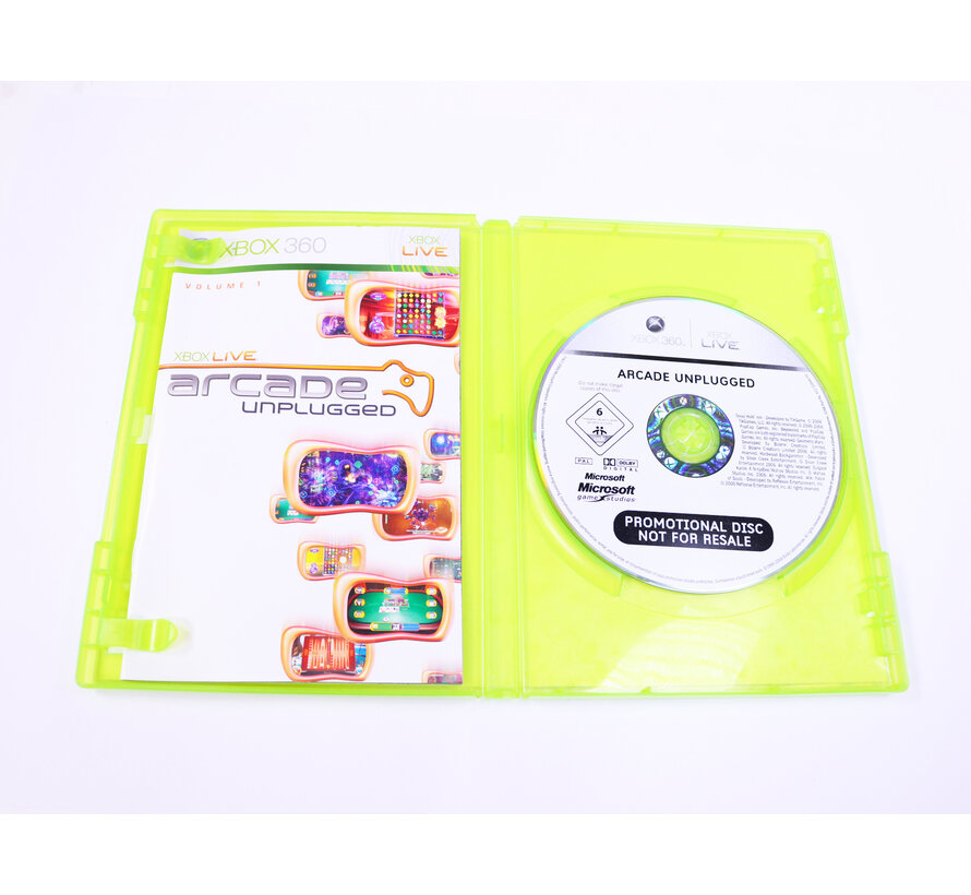 Xbox 360 - Xbox Live Arcade Unplugged Volume 1 [Promotion]