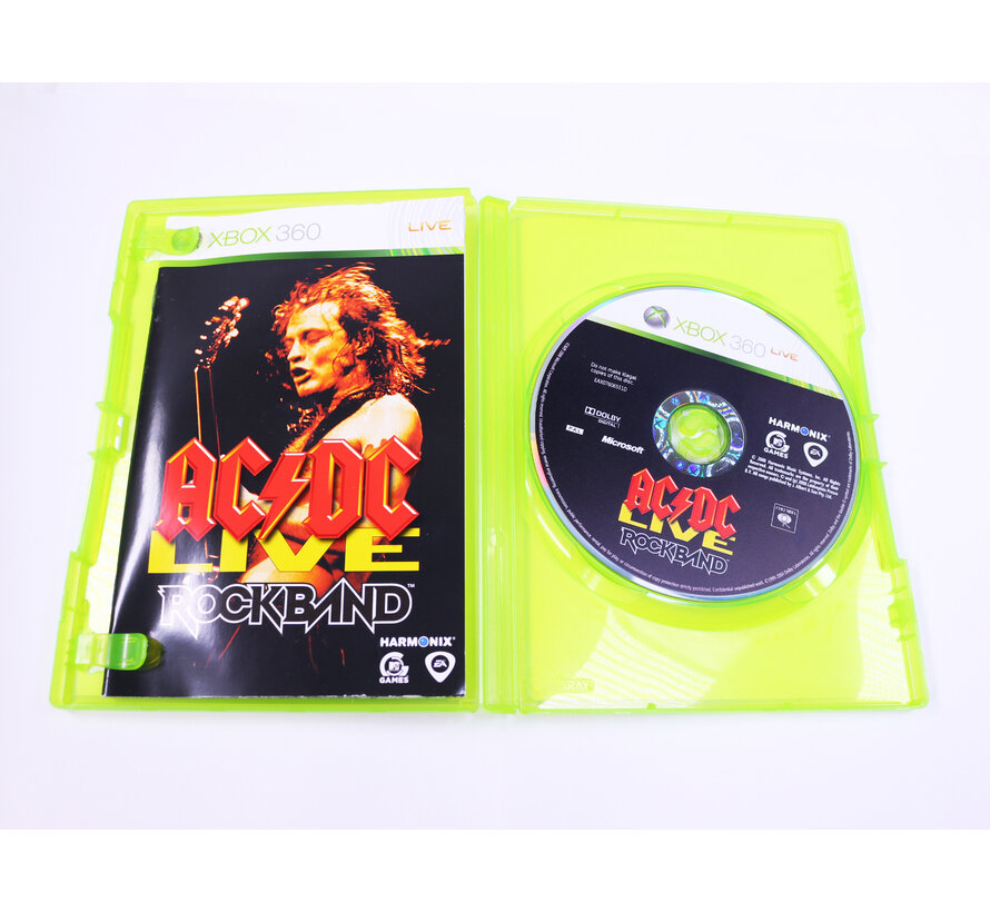 Xbox 360 - Rock Band Track Pack: AC/DC Live