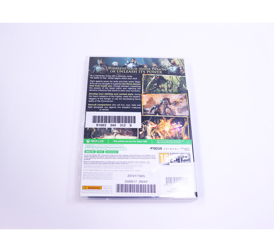 Xbox 360 - Bound By Flame