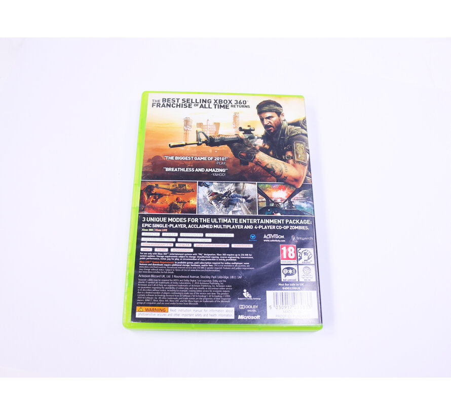 Xbox 360 - Call Of Duty - Black OPS