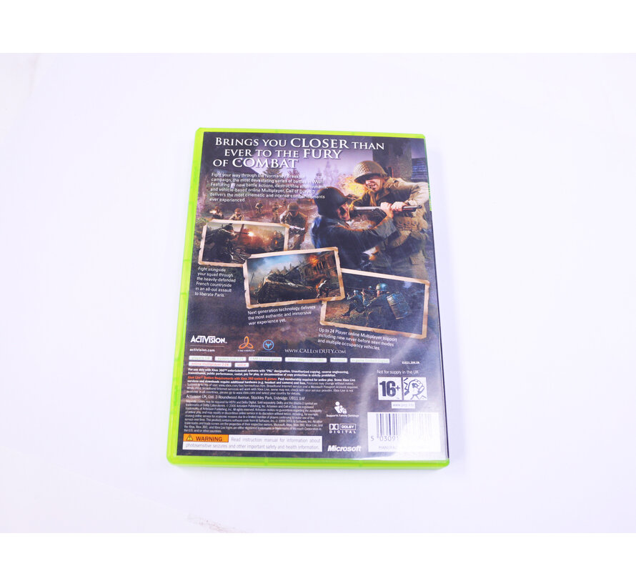 Xbox 360 - Call of Duty 3 [No Manual]
