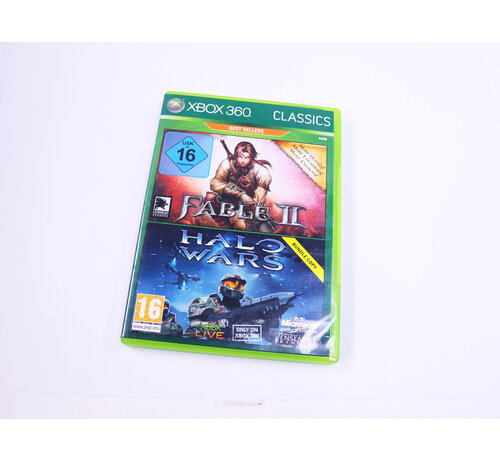 Microsoft Xbox 360 - Fable II & Halo Wars [Classics]