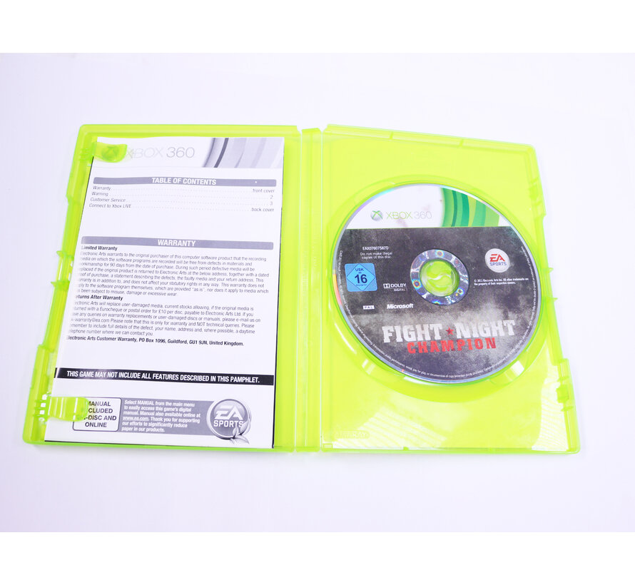 Xbox 360 - Fight Night Champion