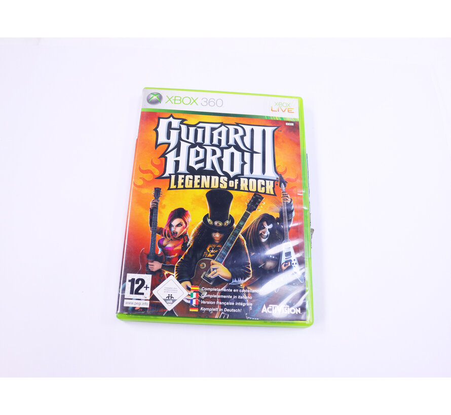 Xbox 360 - Guitar Hero III: Legends of Rock