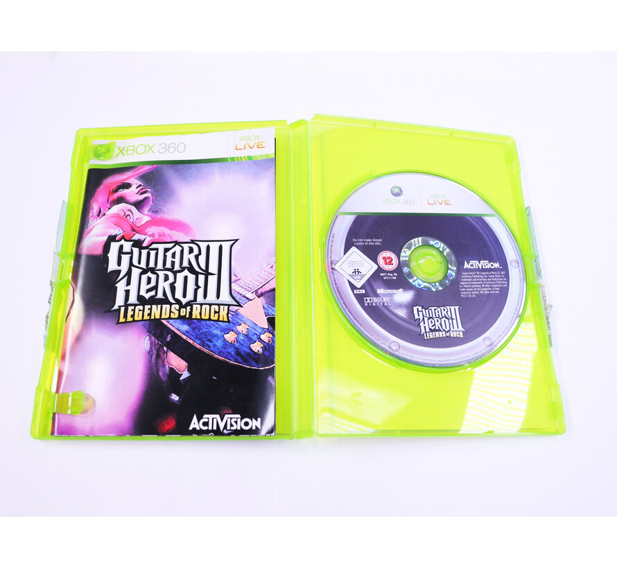 Xbox 360 - Guitar Hero III: Legends of Rock