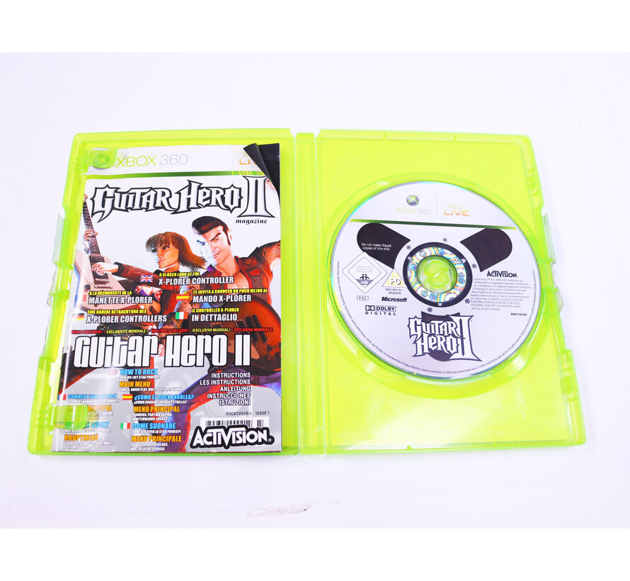Xbox 360 - Guitar Hero II