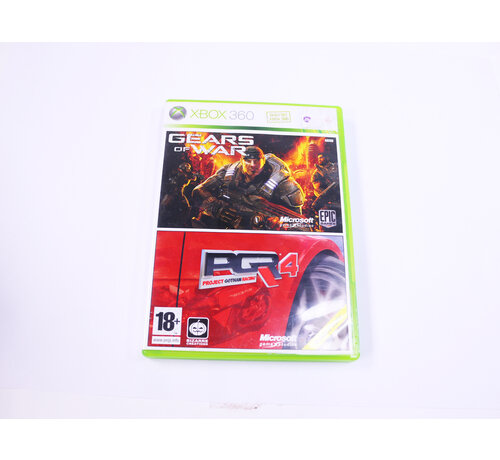 Microsoft Xbox 360 - Gears of War / Project Gotham Racing 4